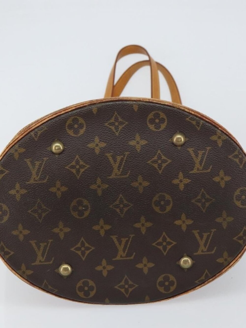 LOUIS VUITTON Monogram Bucket GM Shoulder Bag M42236 LV Auth 157917 - Picture 6 of 16